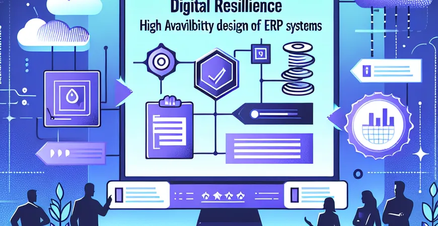  数字韧性：ERP系统的高可用性设计